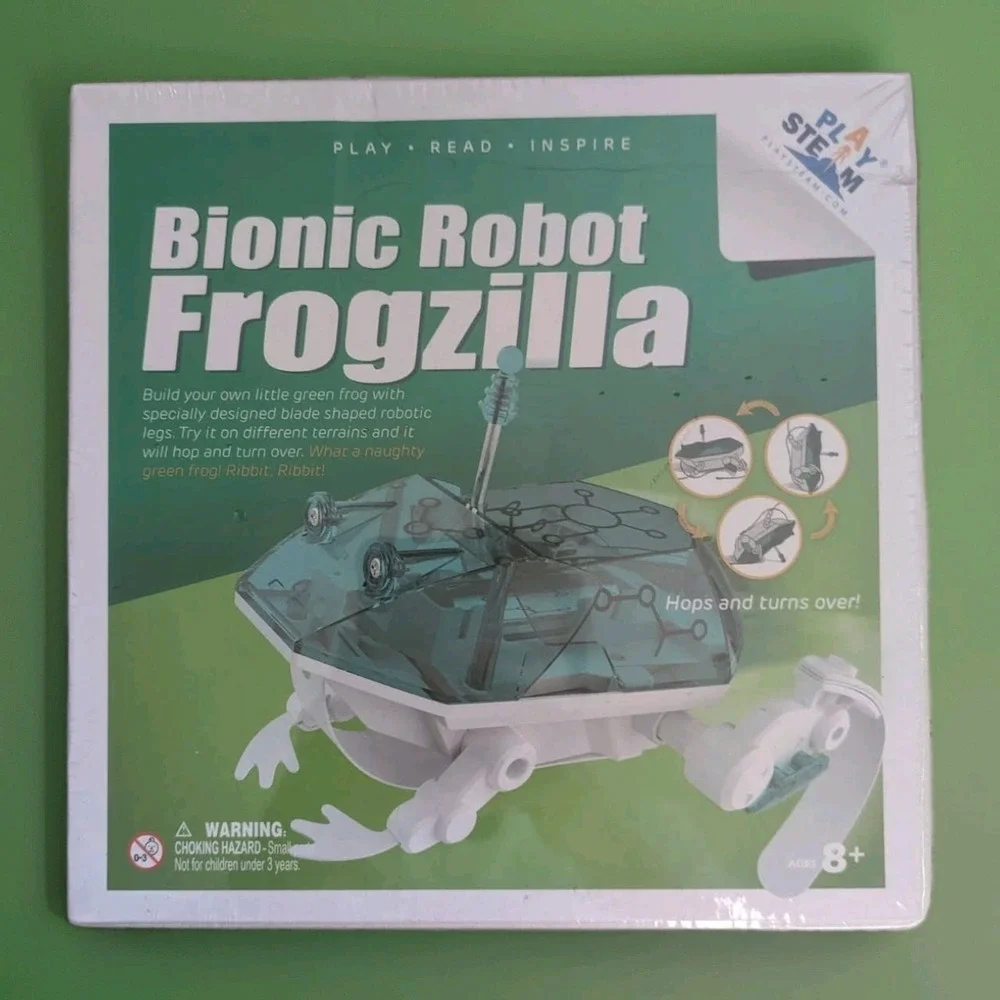 Bionic Robot Frogzilla STEM Play Mechanical Kit Kid's Science Experiment Model